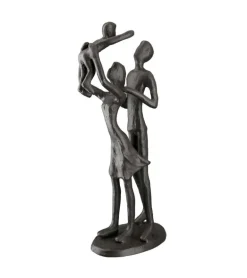 Skulptur, Familieglæde, 20 cm