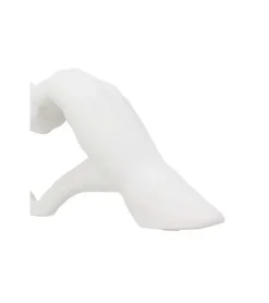 Skulptur, Hænder i keramik, Cream