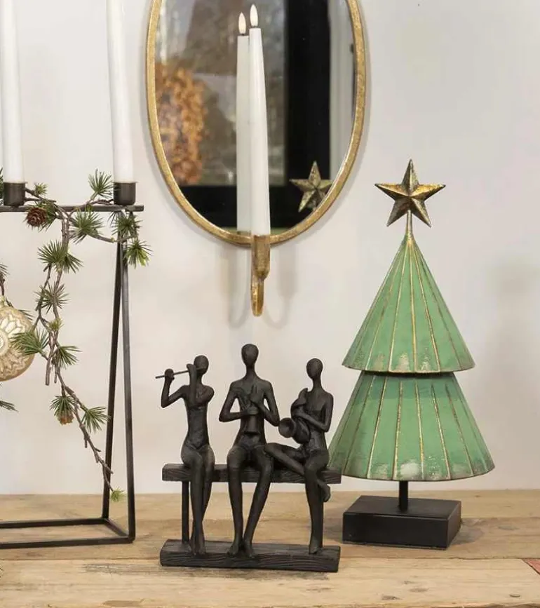 Skulptur, Musikanter på bænk