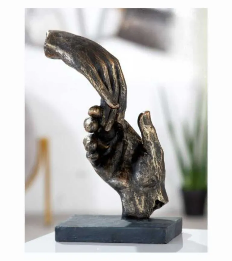 Skulptur, To hænder, 21 cm