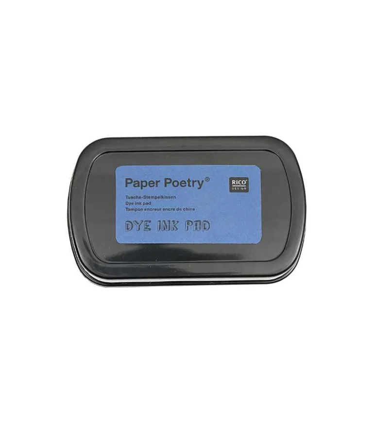 Stempelpude, DYE INK PAD, blå