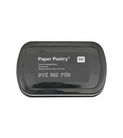 Stempelpude, DYE INK PAD, Sort