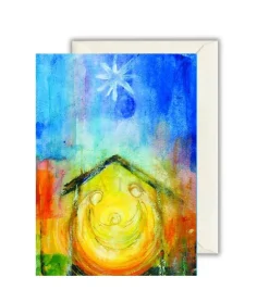 Stor, Julekort med kuvert, Jule i Betlehem