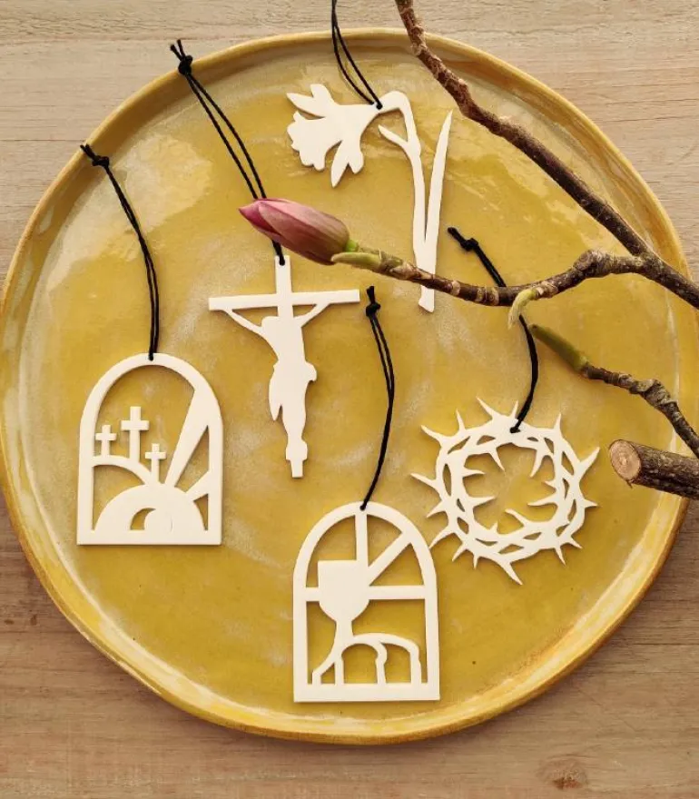 Tornekrone Ophæng, Hvid