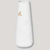Vase med guldblad, 21 cm