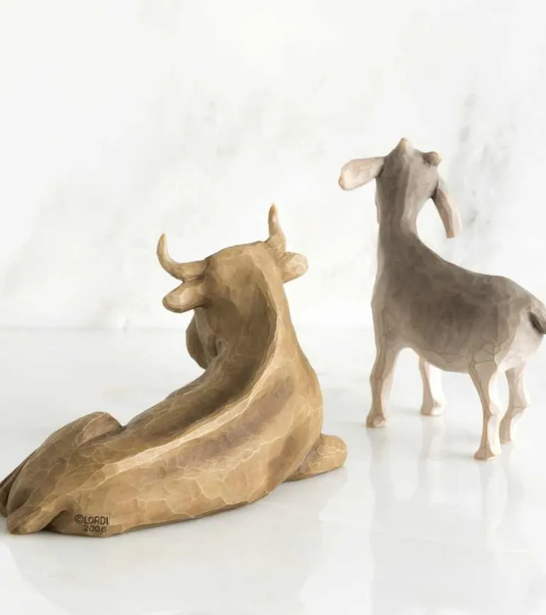 Willow Tree, Ox and Goat