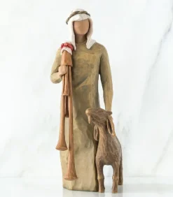 Willow Tree, Shepherd w/bagpipe Zampognaro